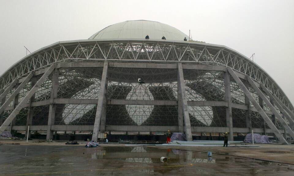 双城温泉馆网架工程